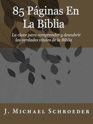 cover image of 85 Páginas En La Biblia